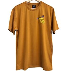 Genuiine - Yours Truly Cupid Tee –‎ Size L – Mustard Sass Incoming NWT